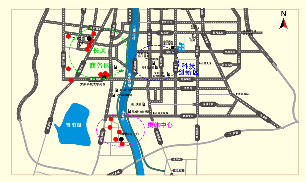 晋源区最新道路规划图，构建未来交通网络